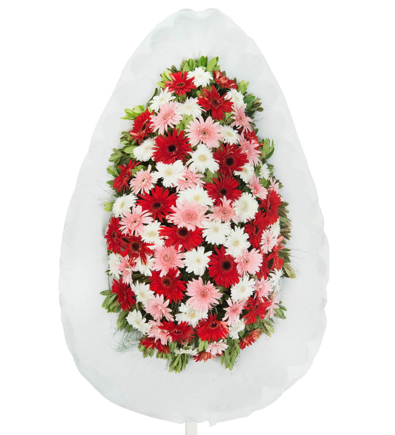 Romantik Kalbimin Diğer Yarısı Tek Katlı Çelenk